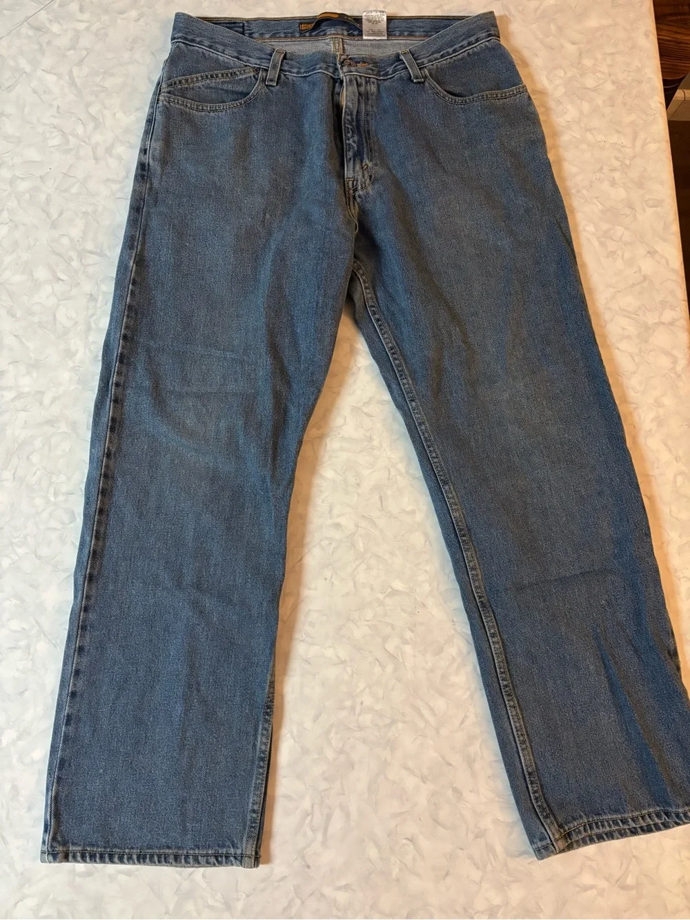 Vintage Levis SilverTab Relaxed Fit Jeans Mens 34x30 Blue Mid Wash Denim Y2K